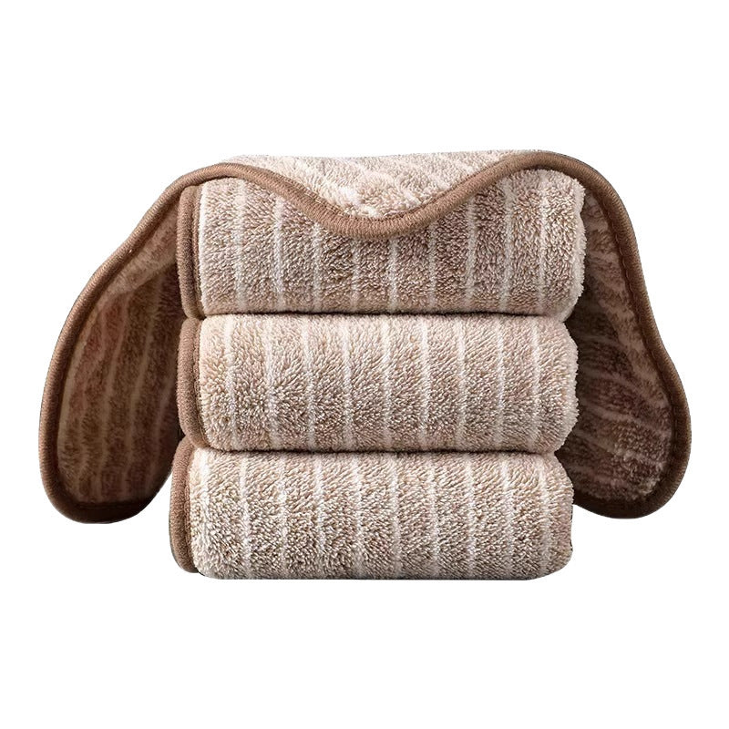 Thickened kitchen disinfectant absorbent dishwashing rags