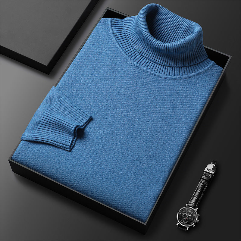 Jersey de cuello alto ajustado para hombre