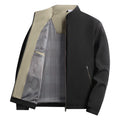 Chaqueta informal de hombre con bloques de color
