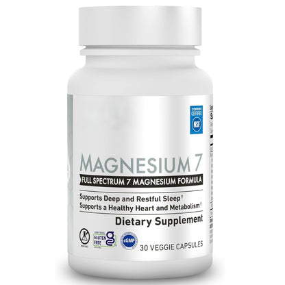 Suplemento alimenticio Magnesio 7 en 1