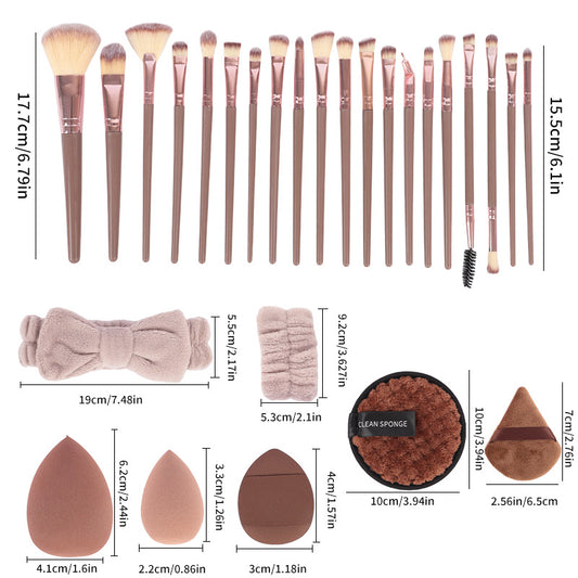 Set de brochas de maquillaje profesionales