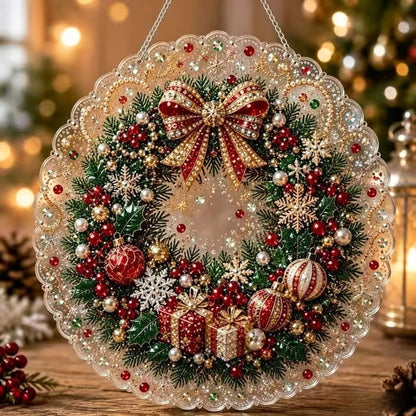 5D Diamond Painting Christmas Ornament