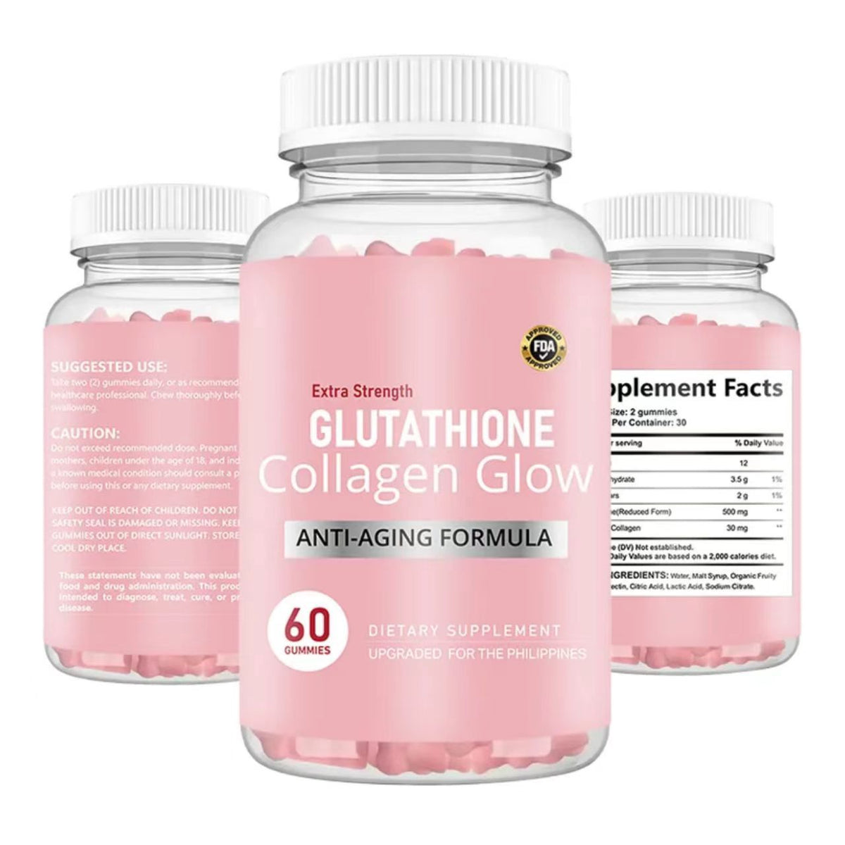 Gomitas antienvejecimiento con colágeno