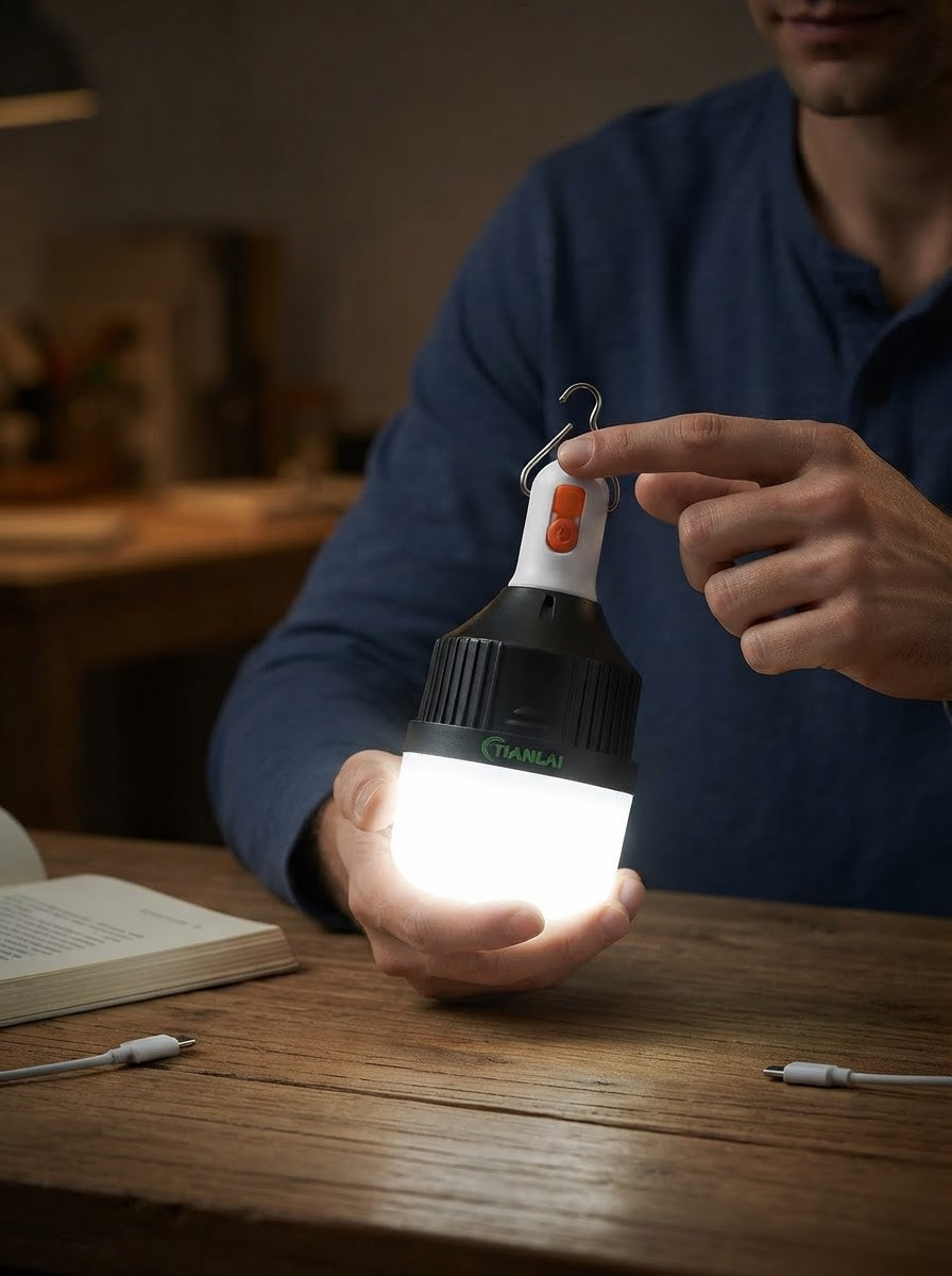 Foco LED de Emergencia Portátil 15w