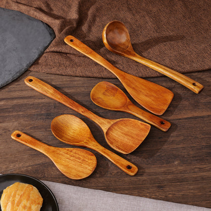Utensilios de cocina de madera