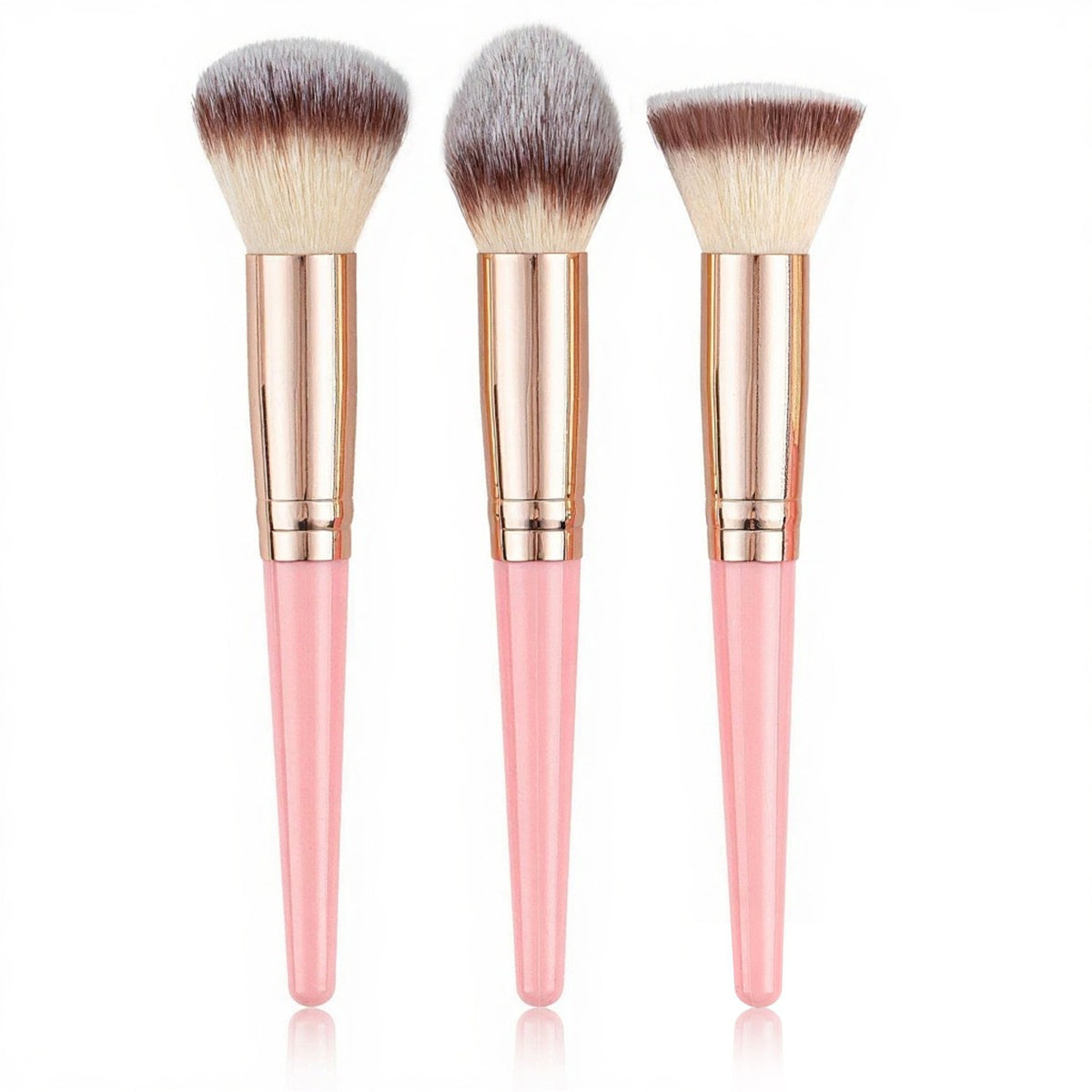 Brocha para sombras de ojos y base de maquillaje