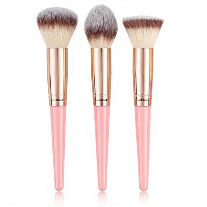 Brocha para sombras de ojos y base de maquillaje