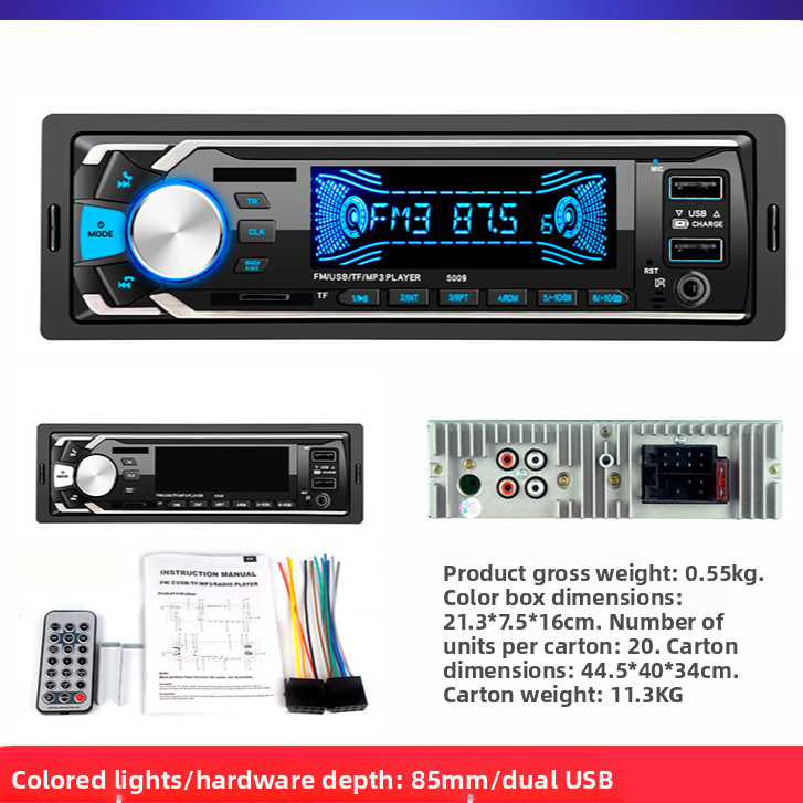 Reproductor MP3 para coche, Bluetooth manos libres
