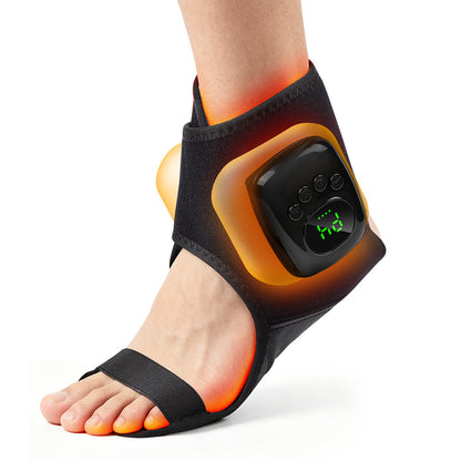 Masajeador de tobillo con bolsa de aire y terapia de calor.
