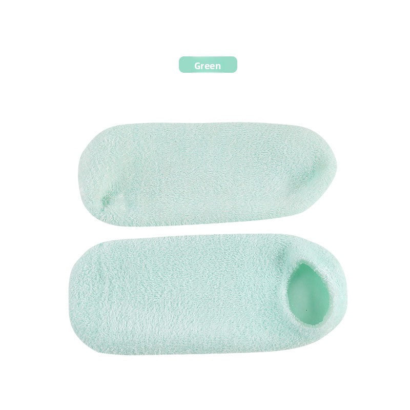 Calcetines de nailon con gel hidratante para pies