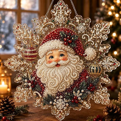 5D Diamond Painting Christmas Ornament