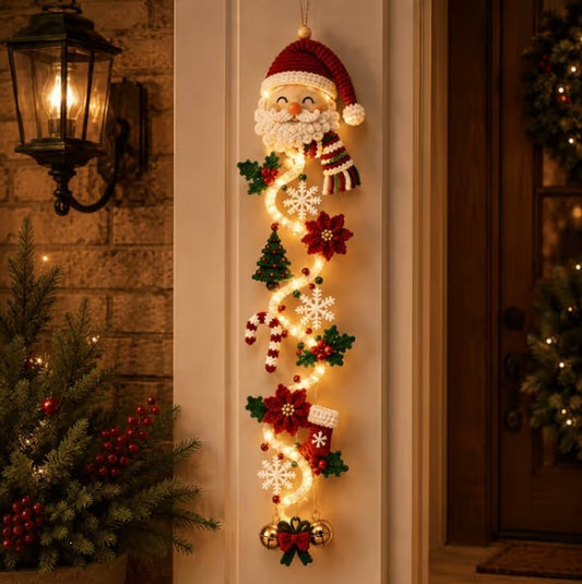 Colgante decorativo navideño para puerta