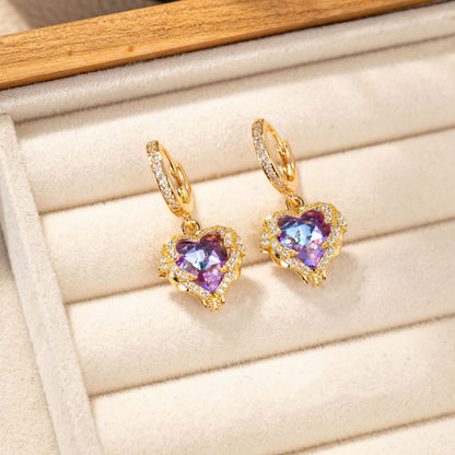 Collar de lujo para mujer con cristales azules