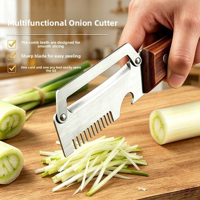 Herramienta multifuncional para pelar y rallar verduras