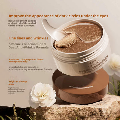 Mascarilla revitalizante para ojos con cafeína y niacinamida