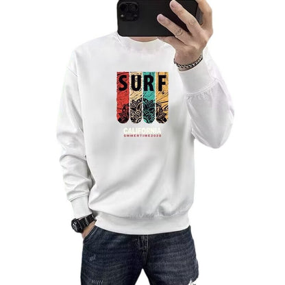 Sudadera informal tipo jersey con estampado