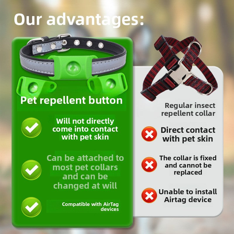 Collar repelente para gatos y perros