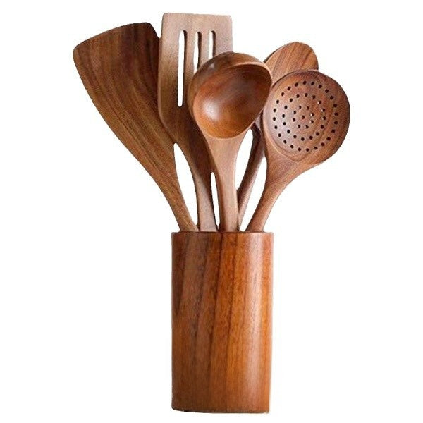 Utencilios de cocina de madera