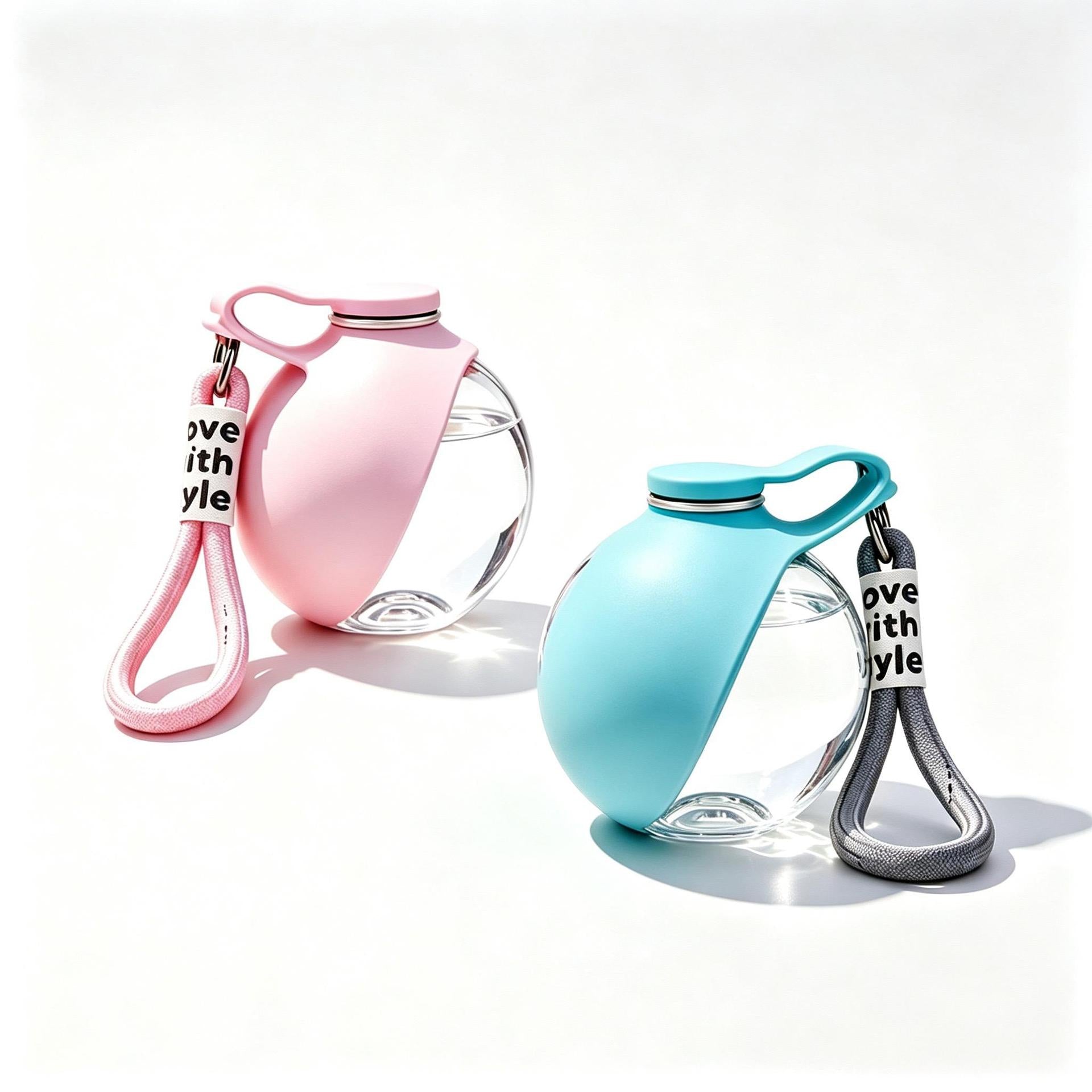 Botella de agua plegable para mascotas