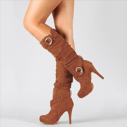 Botas de ante para mujer