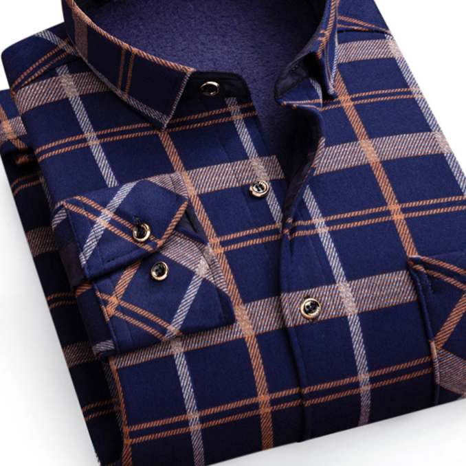 Camisa a cuadros para hombre