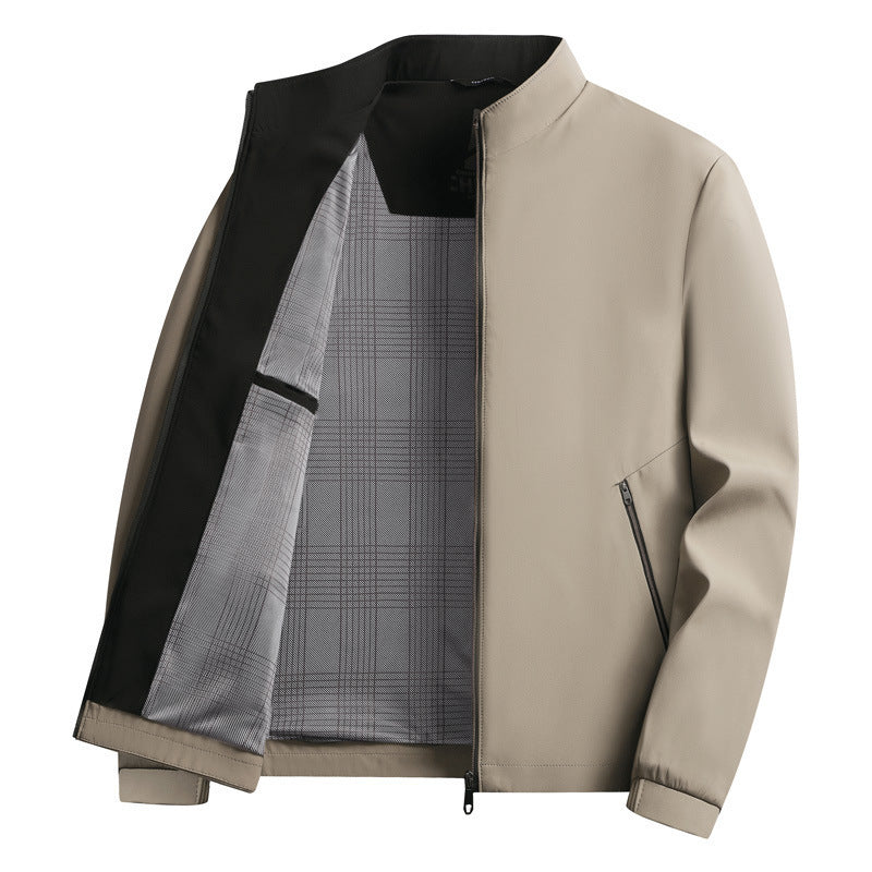 Chaqueta informal de hombre con bloques de color