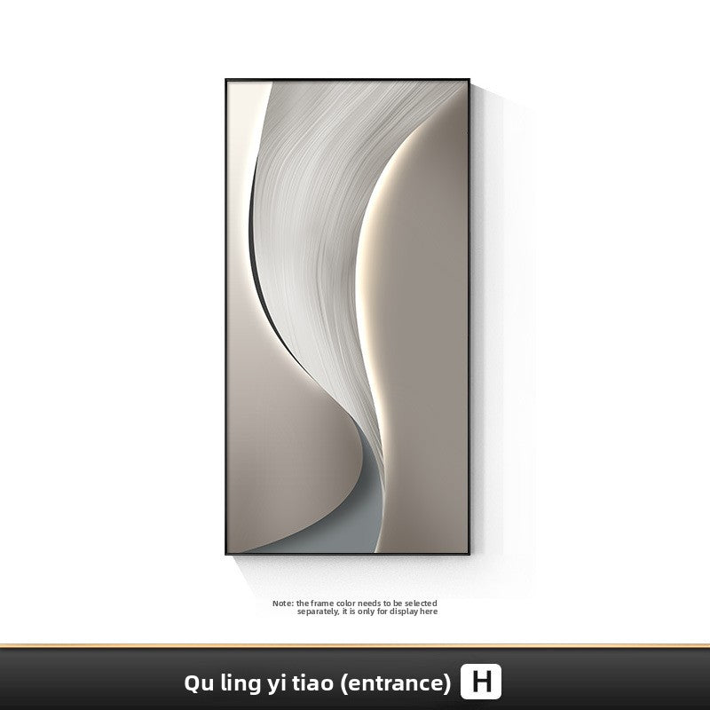 Pintura minimalista moderna para recibidor