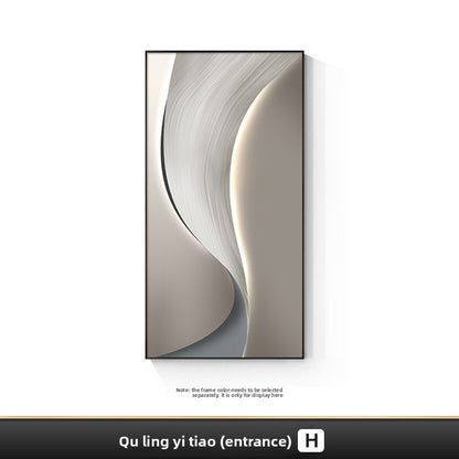 Pintura minimalista moderna para recibidor