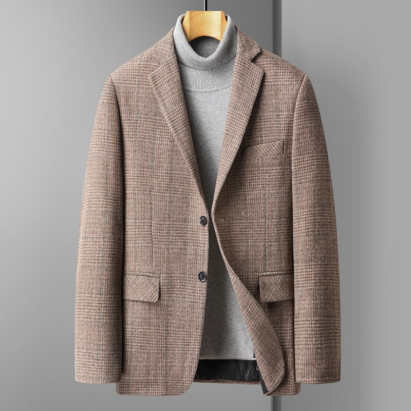 Chaqueta de lana para hombre