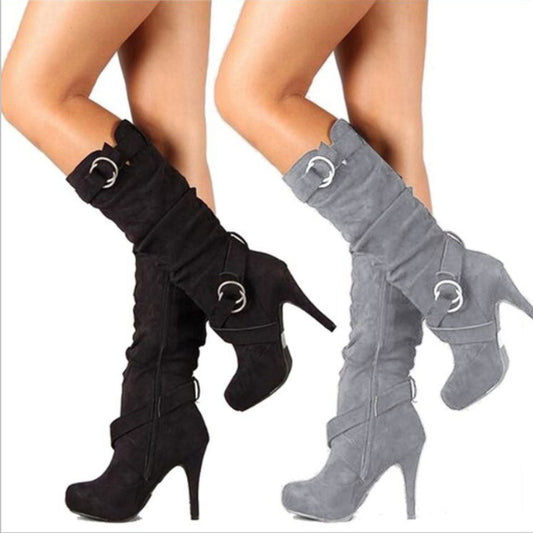 Botas de ante para mujer