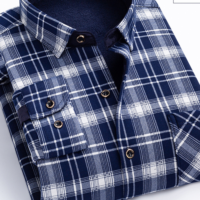 Camisa a cuadros para hombre