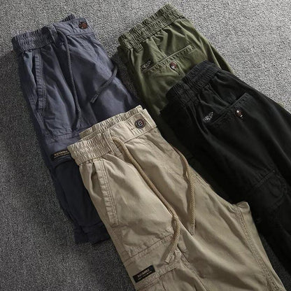 Pantalones cortos casuales holgados para hombre