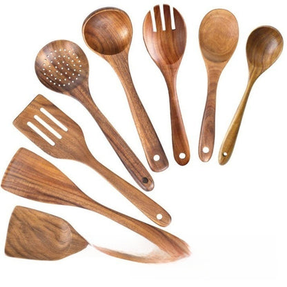 Utencilios de cocina de madera