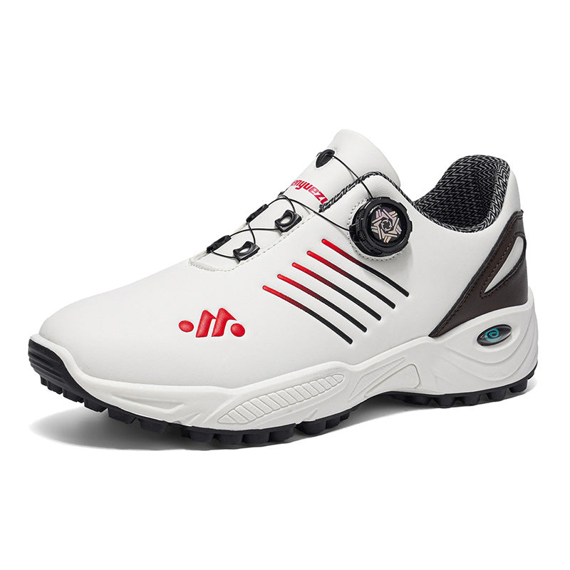 Mens Golf Casual Shoes with Rotating Buckle