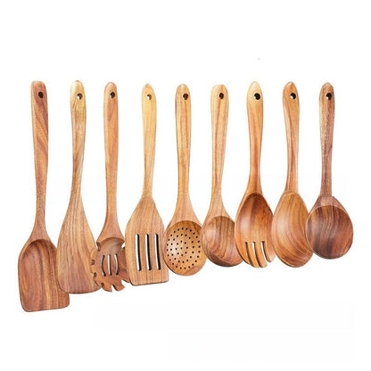 Utencilios de cocina de madera