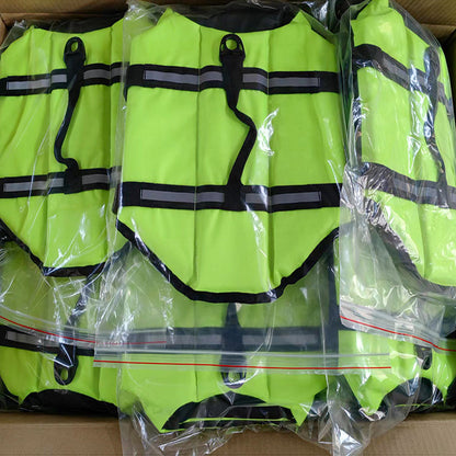 Chaleco salvavidas ajustable para perros