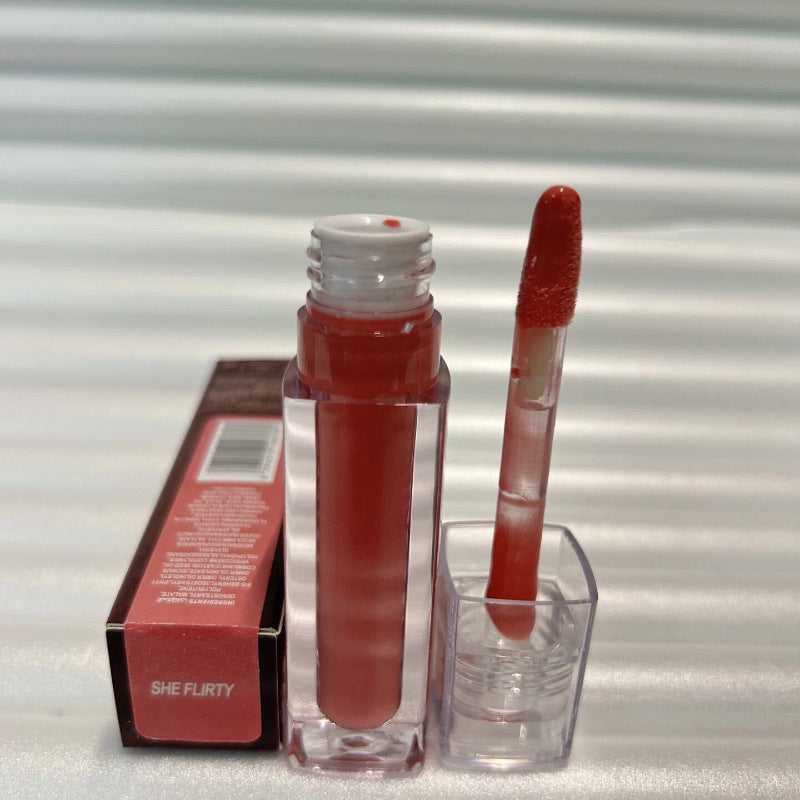 Brillo labial hidratante con brillo extra