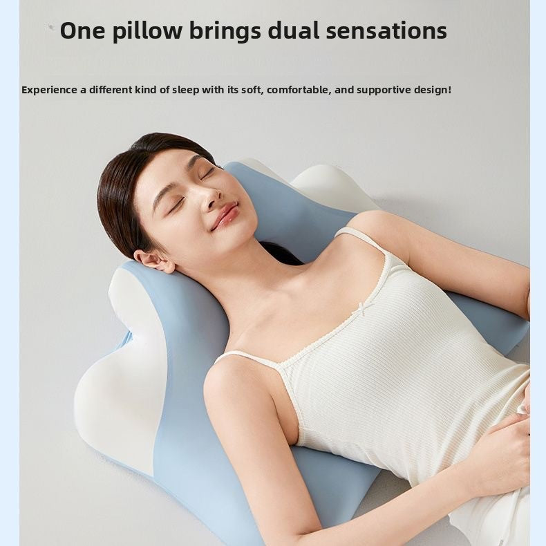 Almohada ergonómica de espuma viscoelástica con soporte