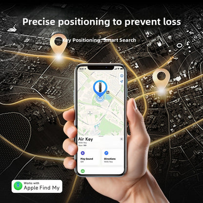 Llavero localizador compatible con Apple Find My