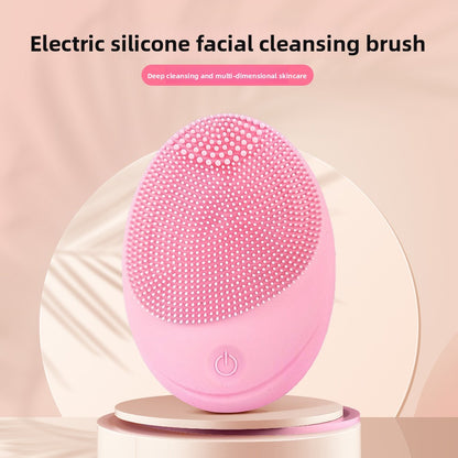 Cepillo limpiador facial eléctrico