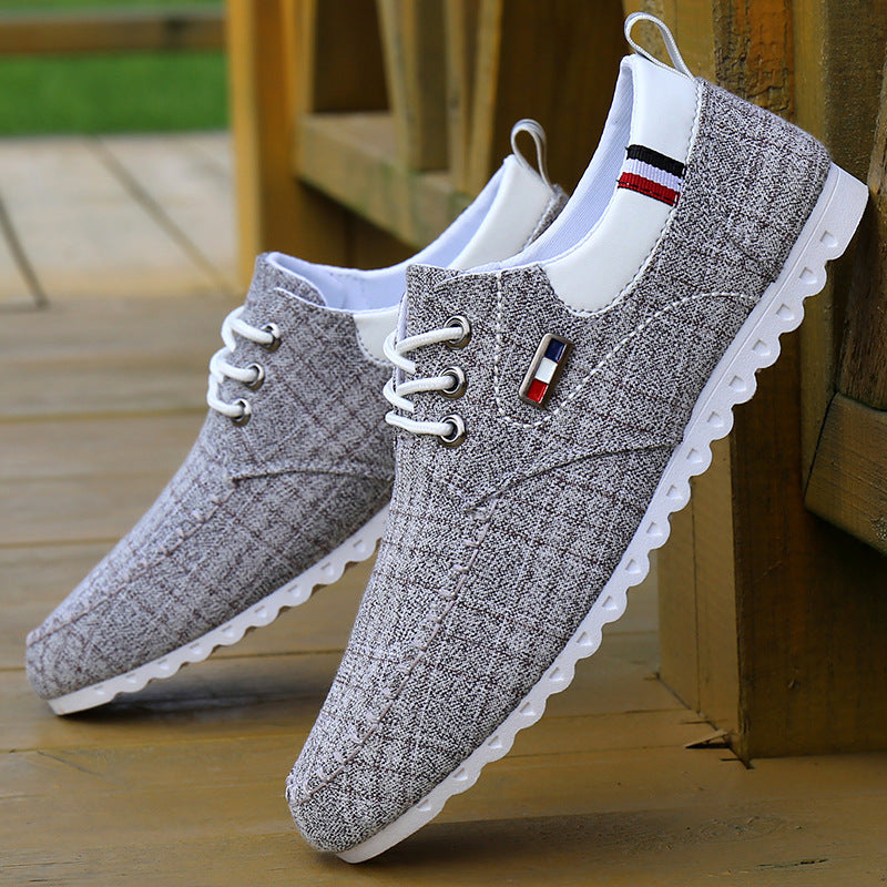 Zapatos casuales de lona para hombre