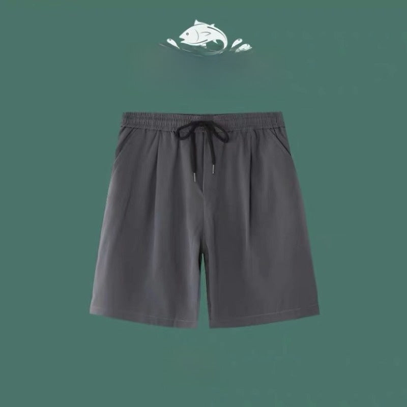 Pantalones cortos elásticos de secado rápido para hombre