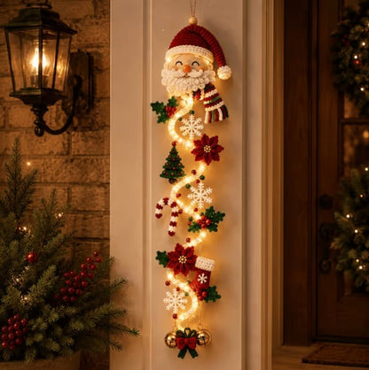 Colgante decorativo navideño para puerta