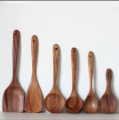 Utencilios de cocina de madera
