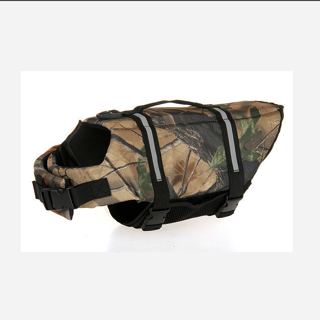 Chaleco salvavidas ajustable para perros