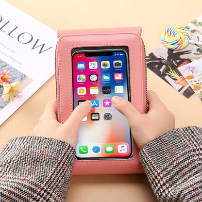 Bolso bandolera para teléfono con pantalla táctil