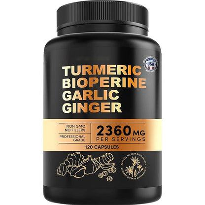 Suplemento alimenticio con estracto de Cúrcuma
