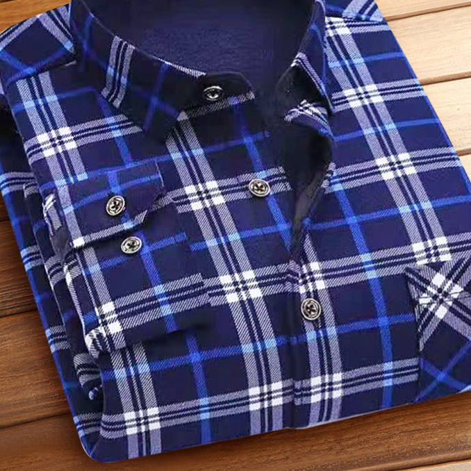 Camisa a cuadros para hombre