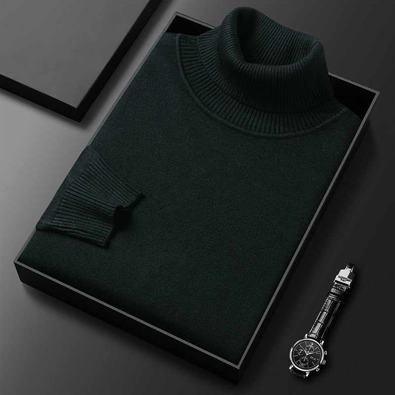 Jersey de cuello alto ajustado para hombre