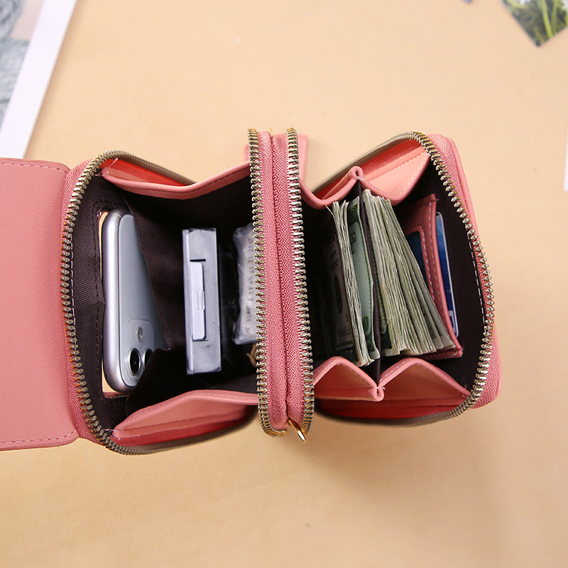 Bolso bandolera para teléfono con pantalla táctil
